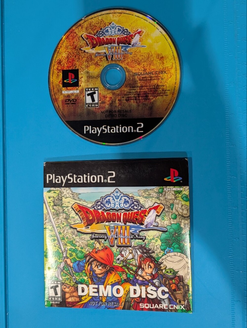 Dragon Quest VIII Journey of the Cursed King Demo Disc (Playstation 2 PS2, 2005)